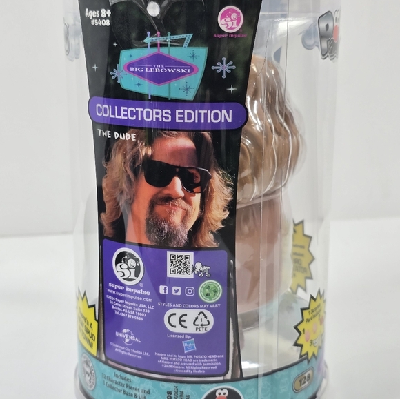 Mr Potato Head Poptaters The Big Lebowski Nwt - Picture 5 of 5